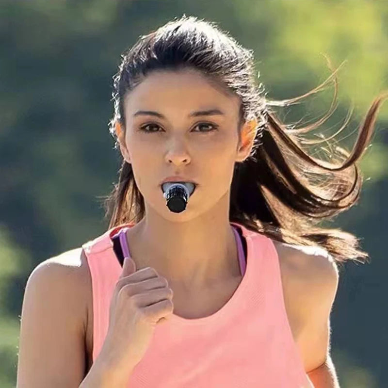 Lung Capacity Abdominal Breathing Trainer - Portable Fitness Equipment for Enhanced Lung Endurance and Breathing Exercises